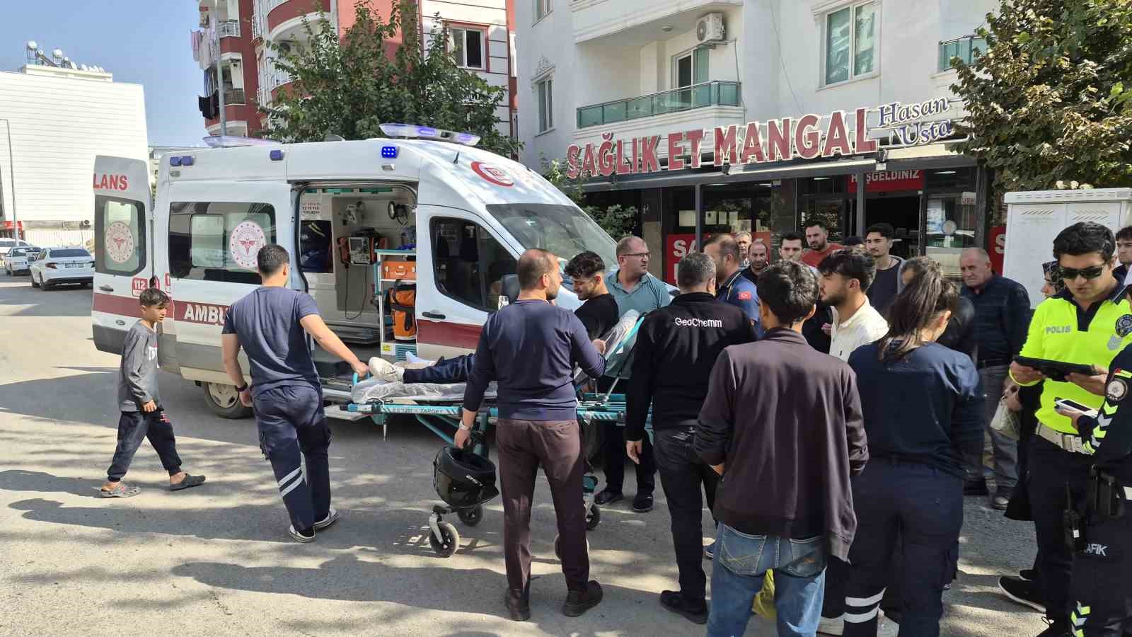 ADIYAMAN’DA OTOMOBİL İLE MOTOSİKLET ÇARPIŞTI: 1 YARALI