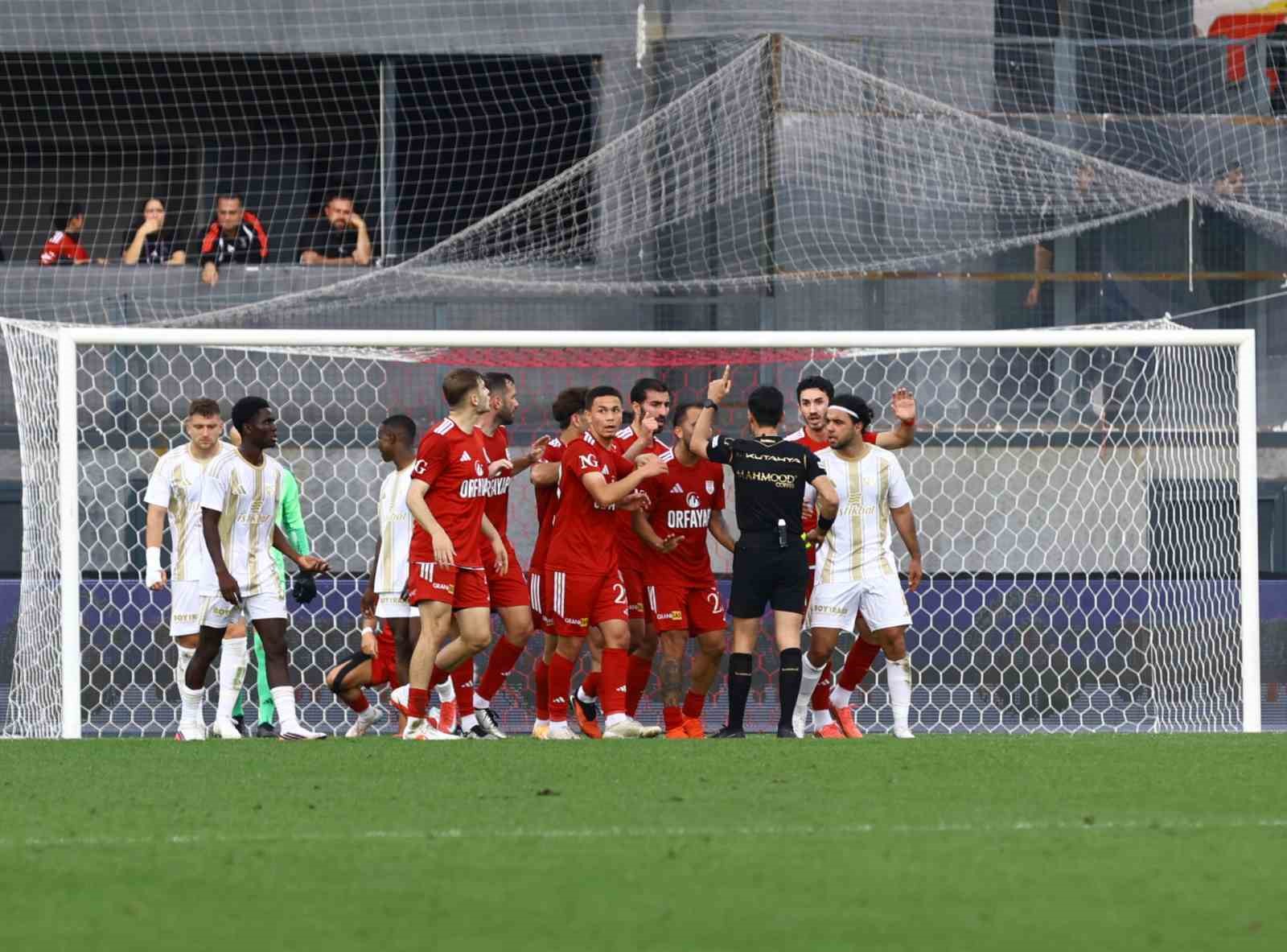 TRENDYOL 1. LİG: PENDİKSPOR: 2 - KAYSERİSPOR: 2