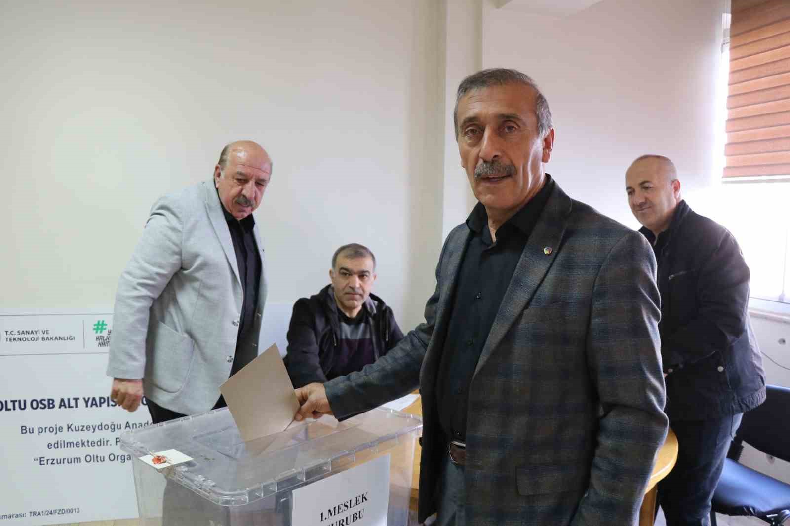 OLTU’DA TİCARET VE SANAYİ ODASI SEÇİMLERİNİ BAKİ KARACA KAZANDI