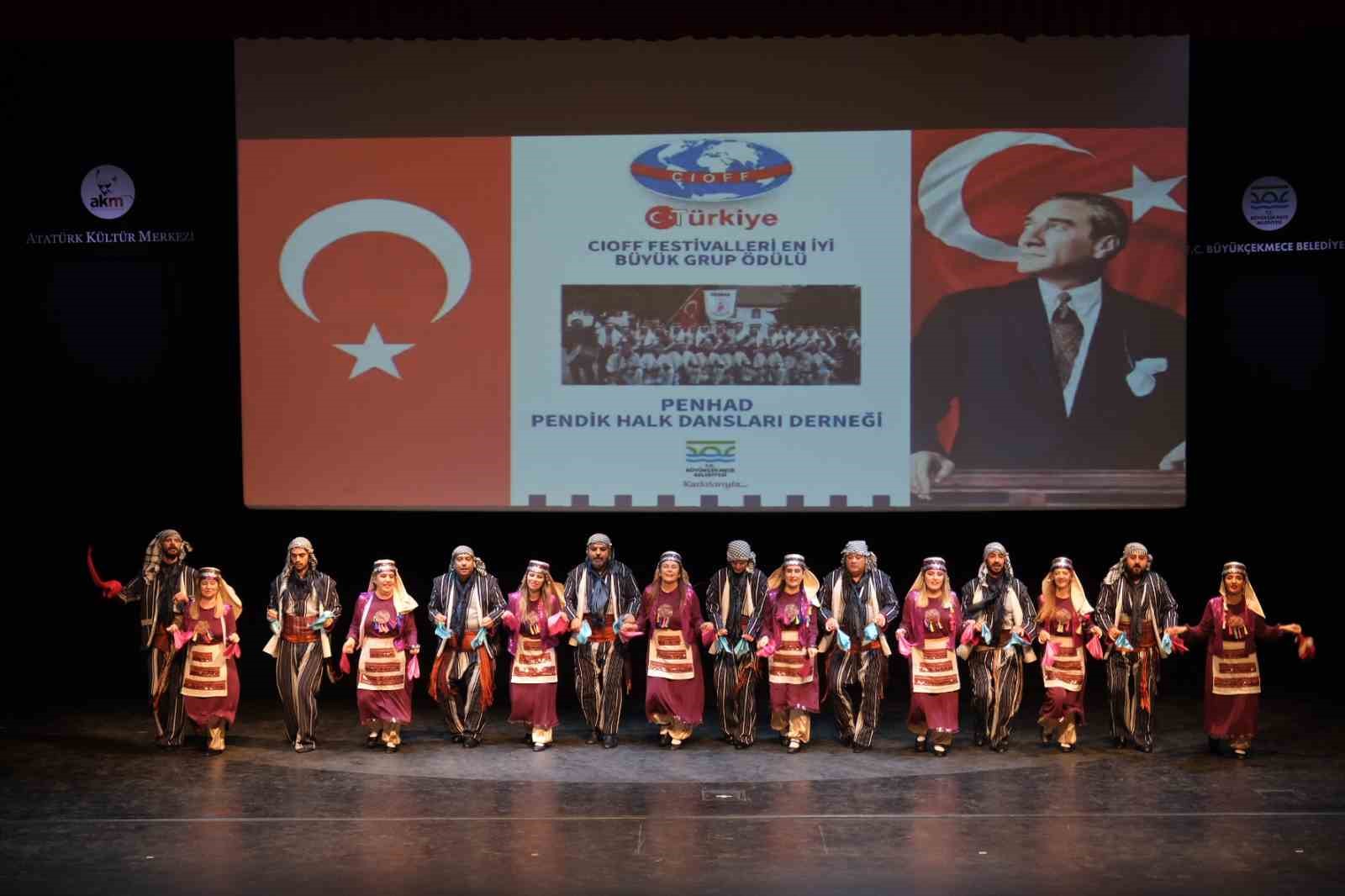 CIOFF TÜRKİYE 5. HİZMET VE BAŞARI ÖDÜLLERİ BÜYÜKÇEKMECE’DE SAHİPLERİNİ BULDU