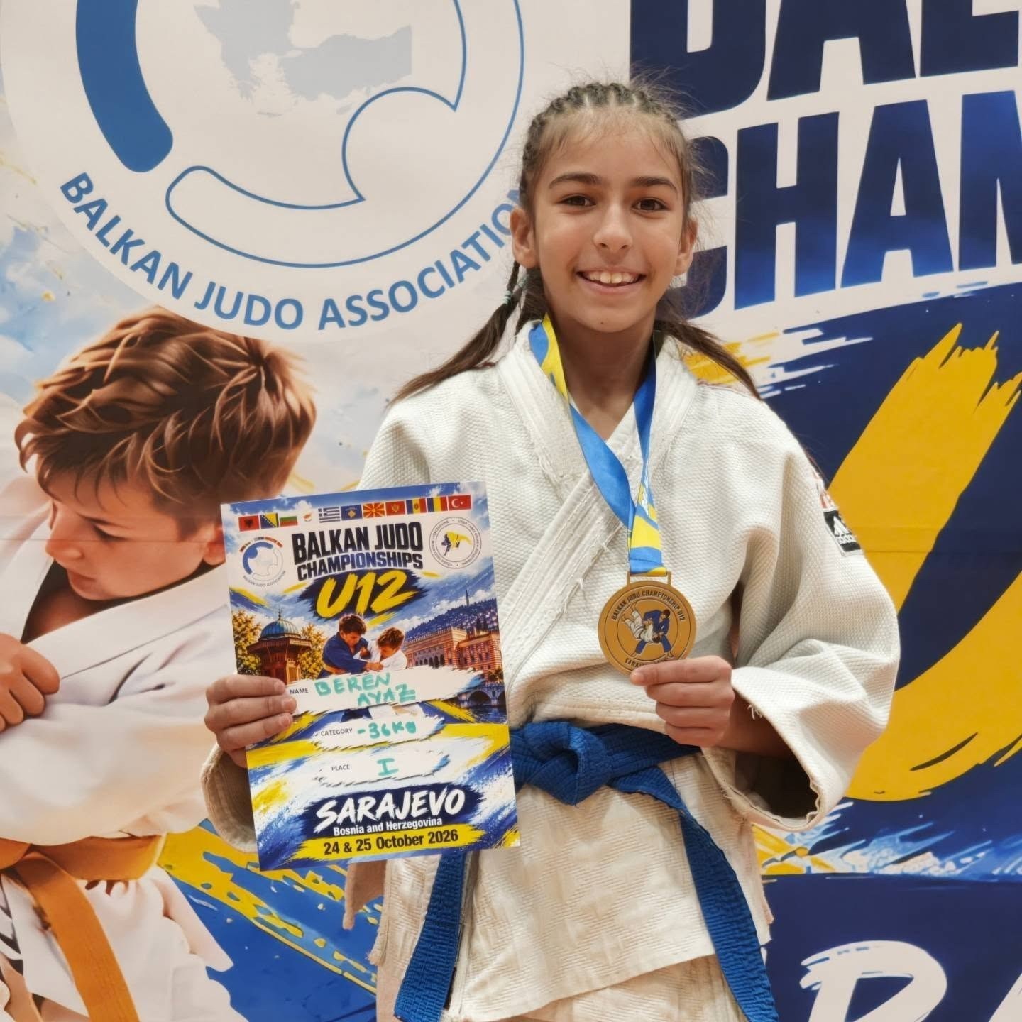 MANİSALI SPORCU BALKAN ŞAMPİYONU OLDU
