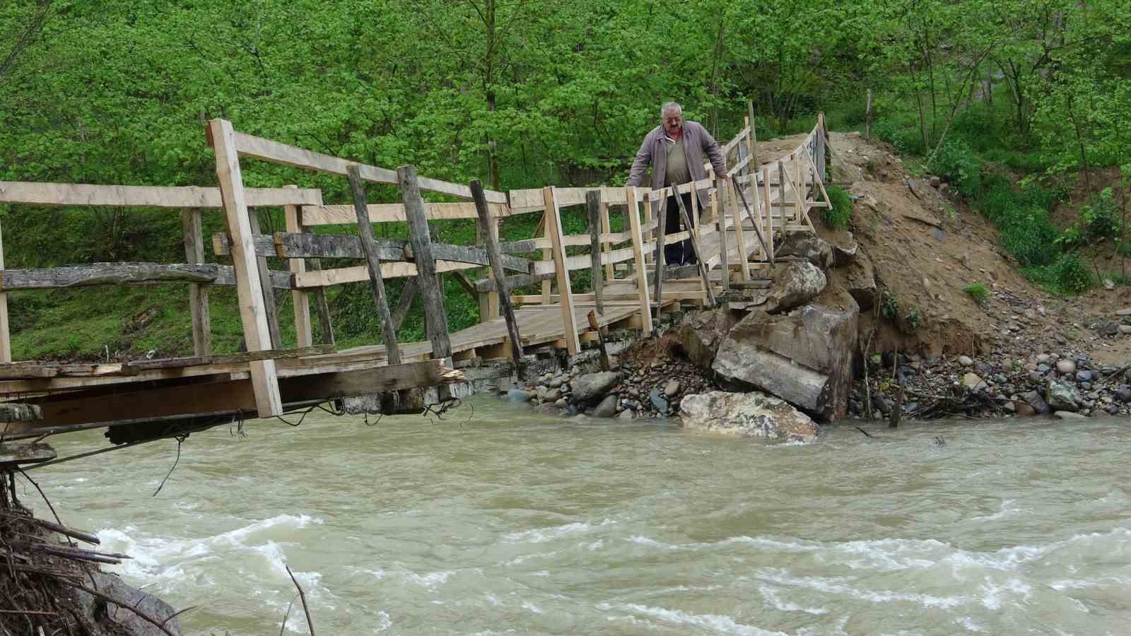 15 YILLIK KÖPRÜ MÜCADELESİNİ KAZANDILAR, KÖPRÜNÜN YENİLENMESİ İÇİN ÇALIŞMALAR BAŞLADI