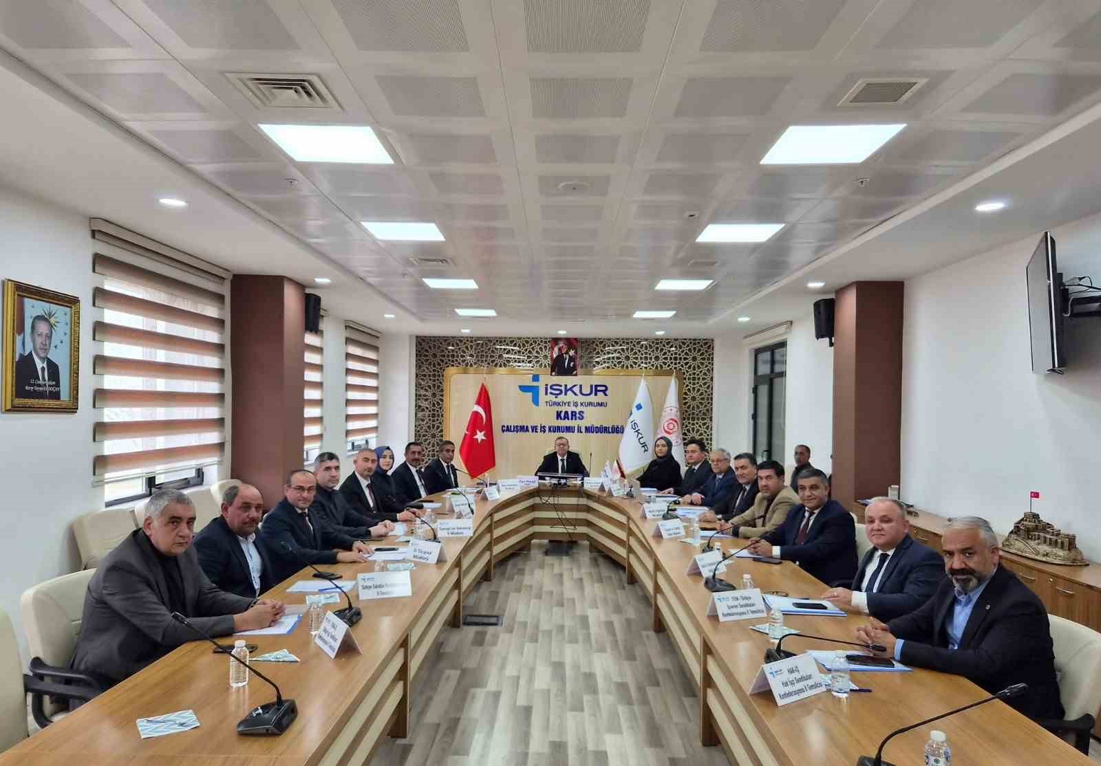 KARS’TA 2027’NİN İSTİHDAM VE MESLEKİ EĞİTİM YOL HARİTASI BELİRLENDİ
