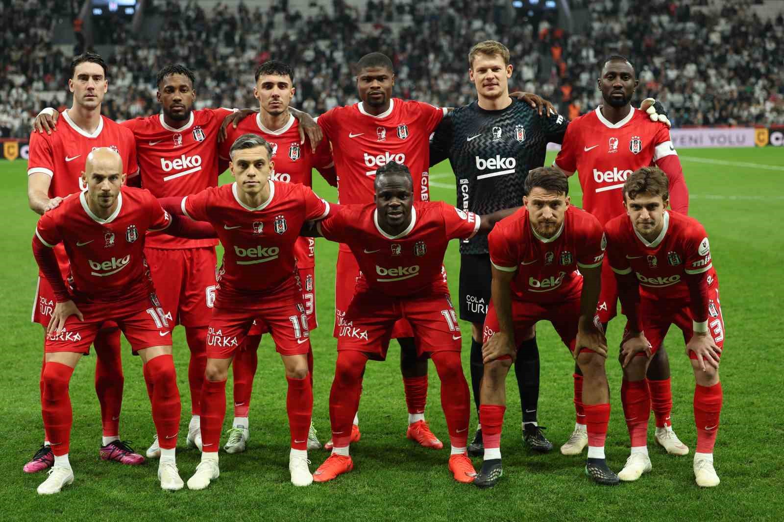 TRENDYOL SÜPER LİG: BEŞİKTAŞ: 0 - BAŞAKŞEHİR: 0 (İLK YARI)