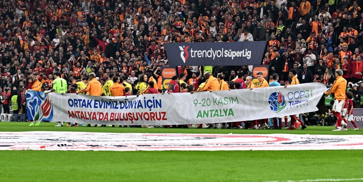 TRENDYOL SÜPER LİG’DE 9. HAFTAYA COP31 DAMGASI