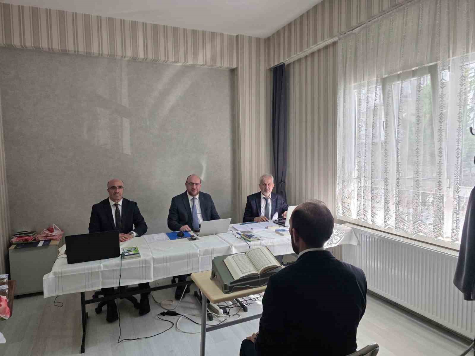 HAC GÖREVLİLERİ İÇİN MÜLAKAT SINAVI GERÇEKLEŞTİRİLDİ