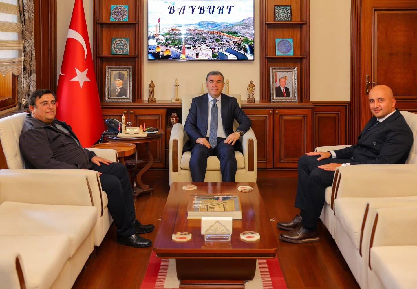 BAYBURT DKMP’NİN YENİ MÜDÜRÜ HALİL KARACA GÖREVİNE BAŞLADI