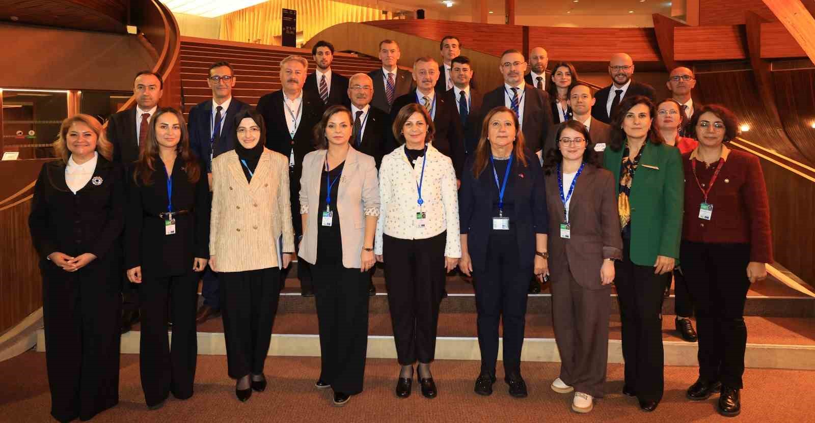 BAŞKAN ÜNLÜCE AVRUPA KONSEYİ KONGRESİ’NDE