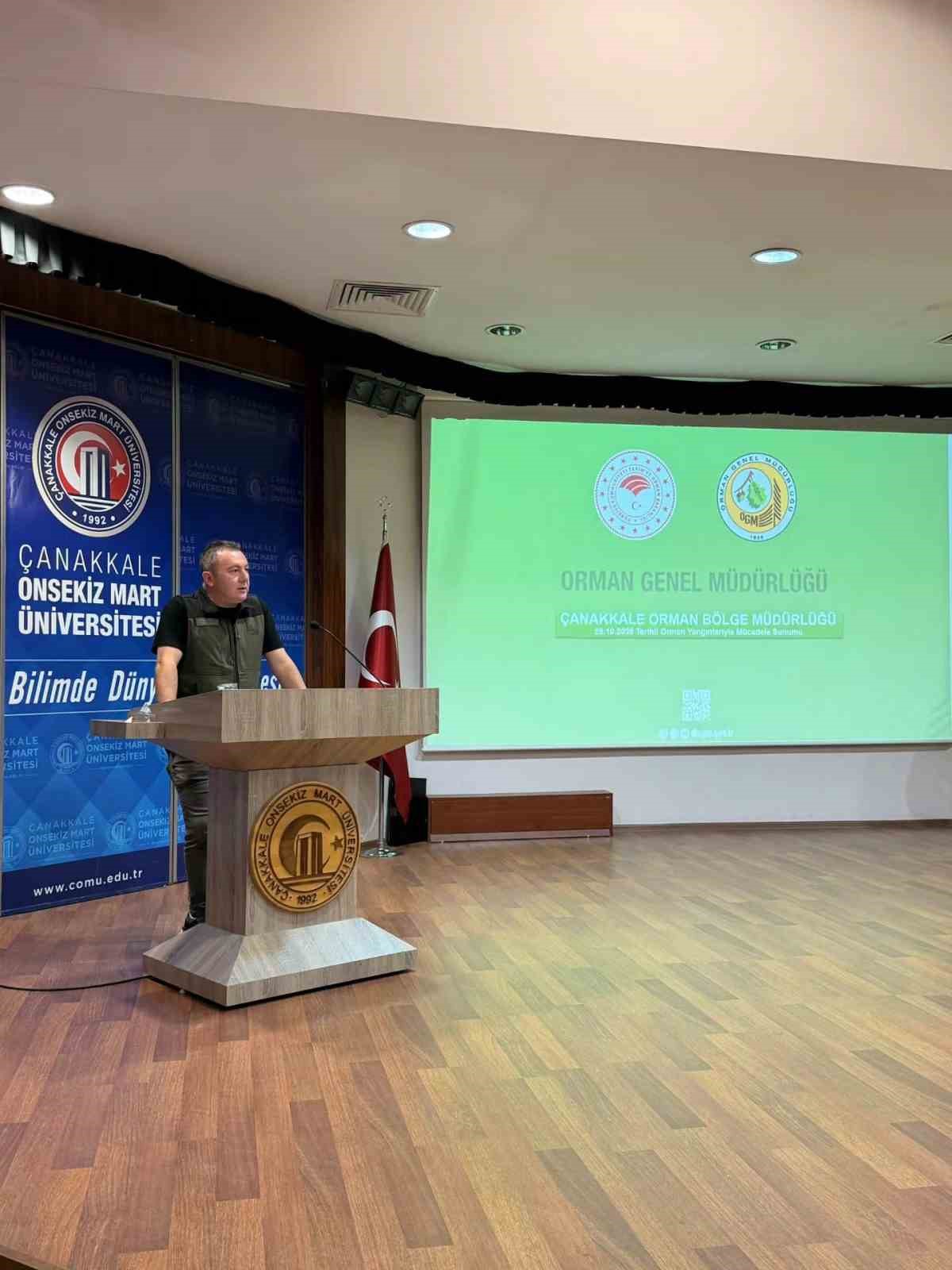 GENÇLERE YANGIN FARKINDALIK EĞİTİMİ