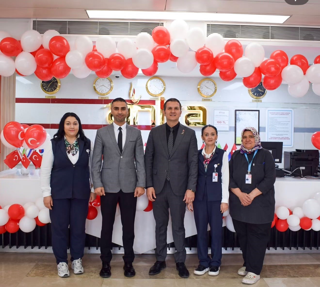 ÖZEL ANKA HASTANESİ’NDE CUMHURİYET COŞKUSU