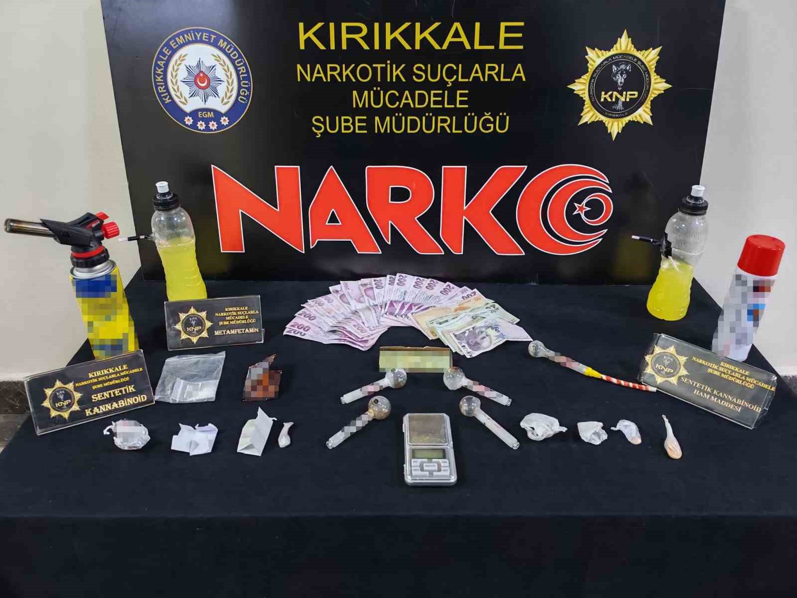 KIRIKKALE’DE UYUŞTURUCU OPERASYONUNDA 1 TUTUKLAMA