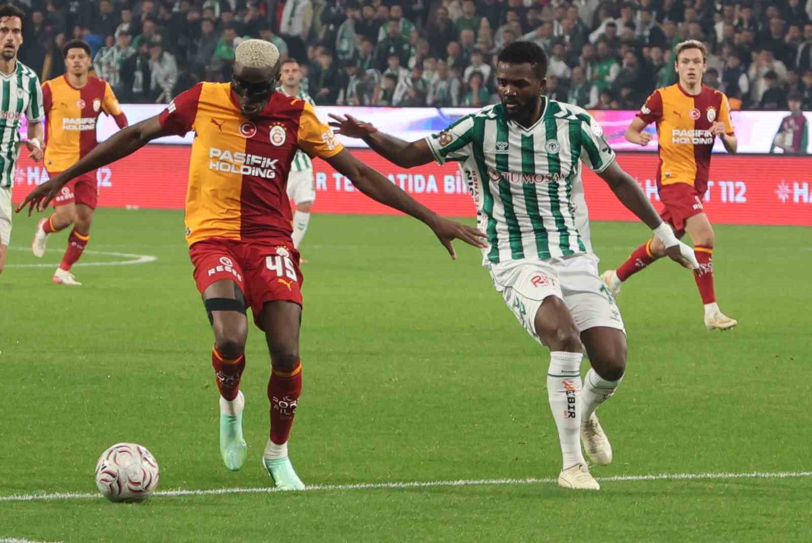 TRENDYOL SÜPER LİG: KONYASPOR: 0 - GALATASARAY: 4 (MAÇ SONUCU)