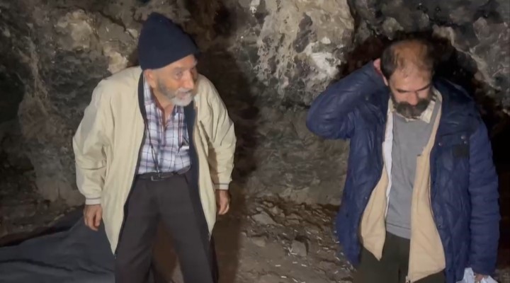 ULUDAĞ’DA MAĞARADA YAŞAYAN ADAMIN HİKÂYESİ MUTLU SONLA BİTTİ;