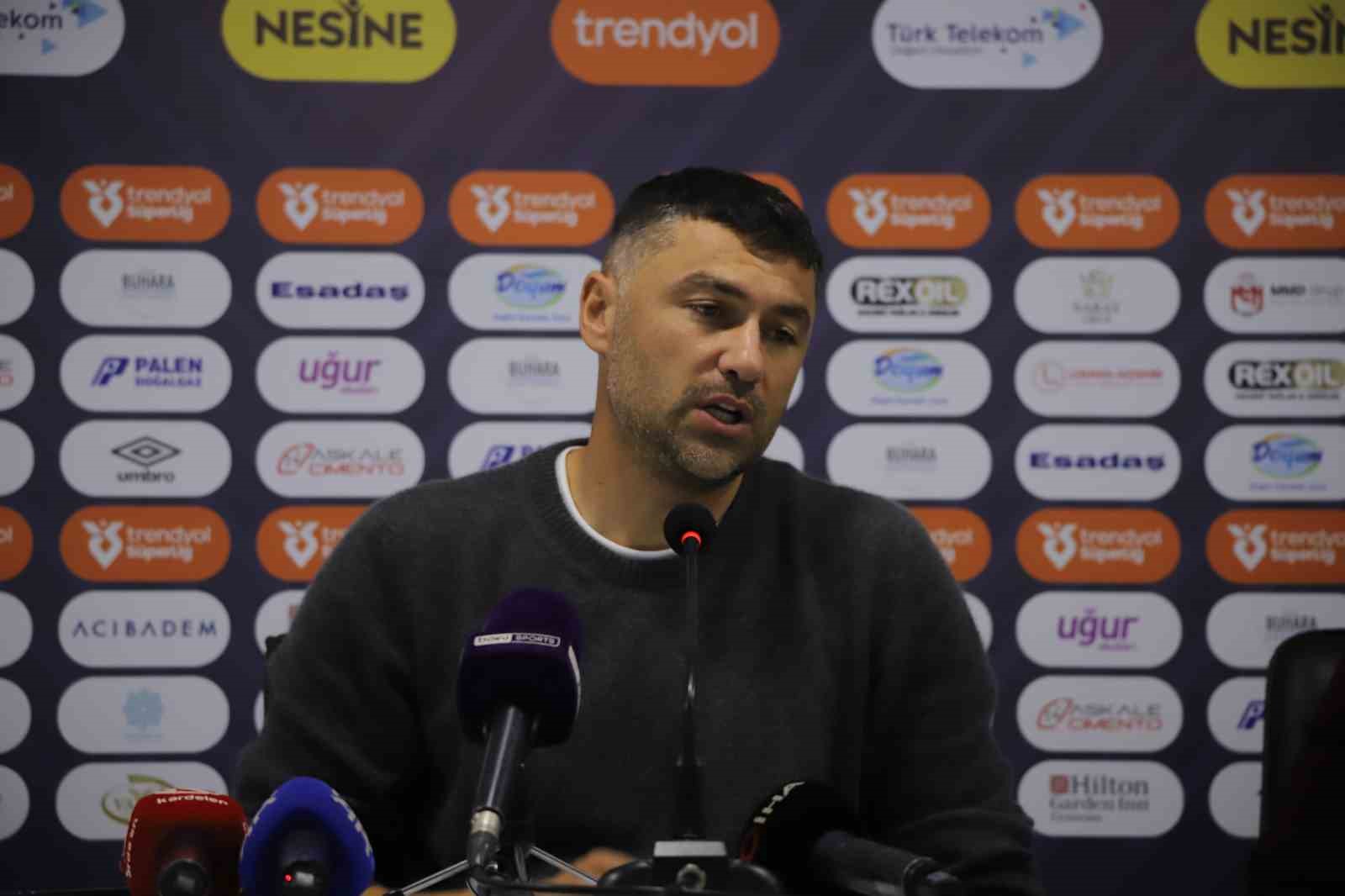 BURAK YILMAZ: "AYAKLARIMIZ YERE BASACAK"