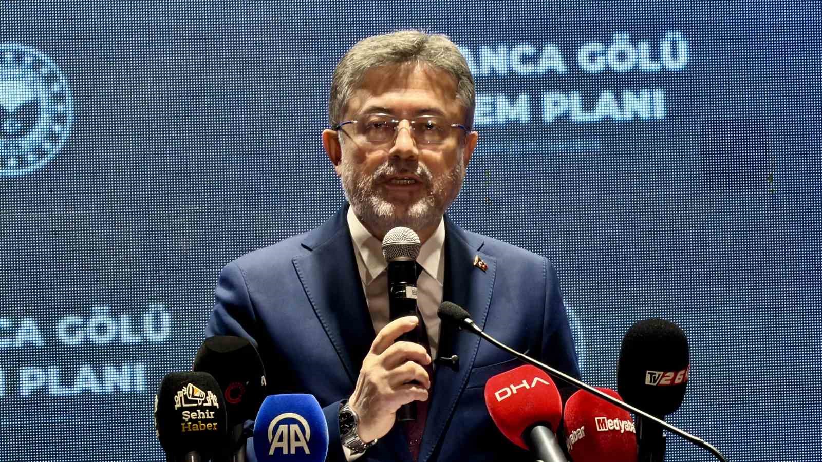 TARIM VE ORMAN BAKANI YUMAKLI: "ÜLKEMİZ SU STRESİ ALTINDA BİR ÜLKE"