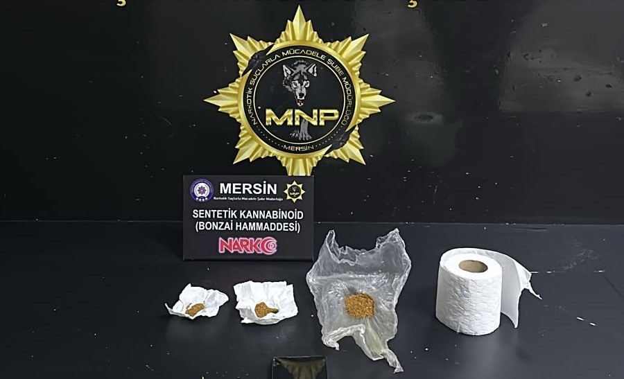 MERSİN’DE TORBACI OPERASYONU: 2 TUTUKLAMA