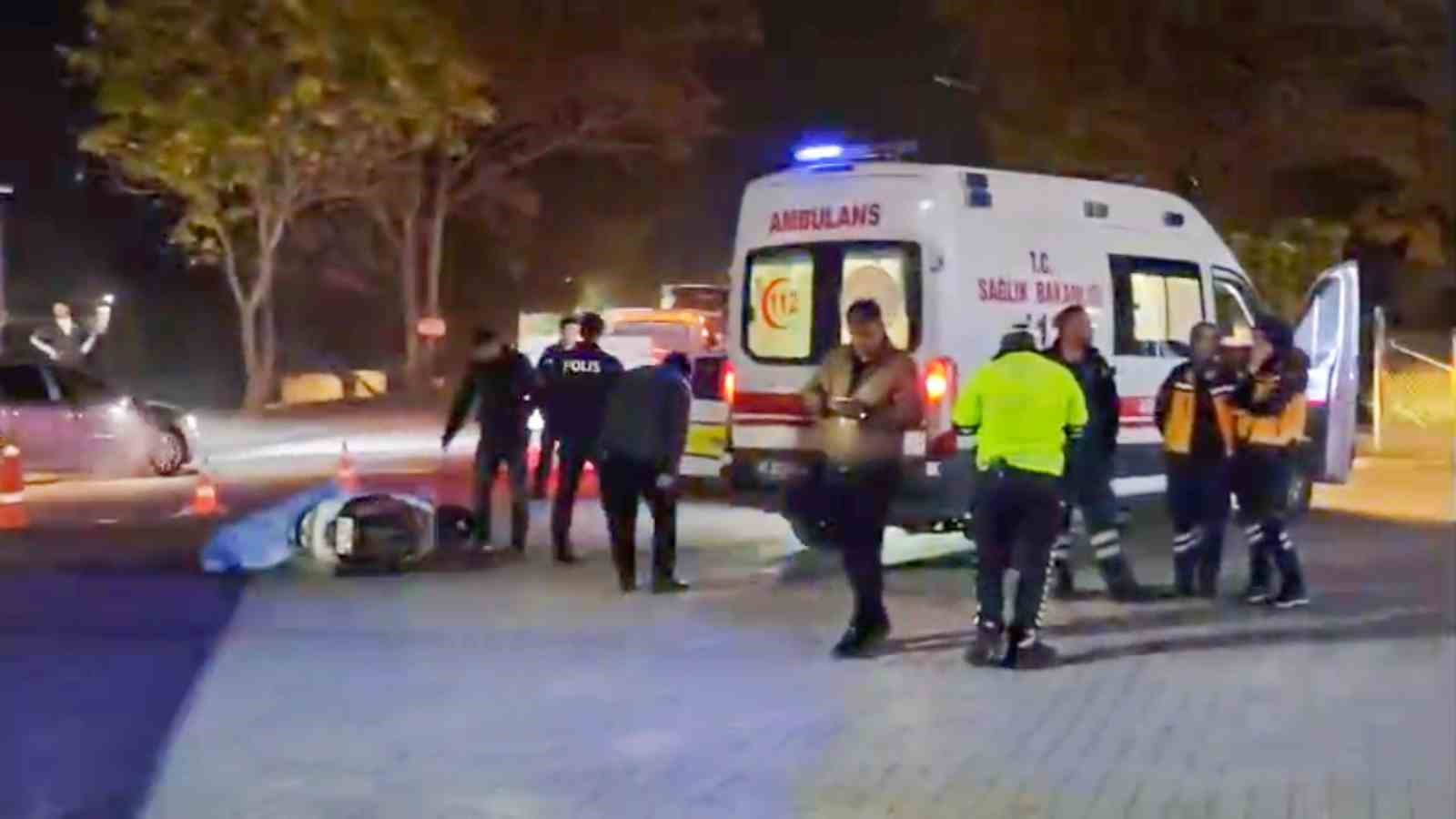 TIRIN ALTINDA KALAN MOTOSİKLET SÜRÜCÜSÜ HAYATINI KAYBETTİ