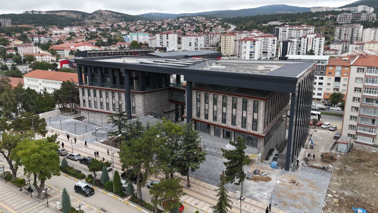 YOZGAT’IN YENİ KÜLTÜR MERKEZİ BİNASI AÇILIŞA HAZIRLANIYOR